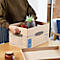 Umzugsbox SmoothMove, 2-lagige Wellenpappe, abnehmbarer Deckel, Beschriftungsfeld, H 260 x B 325 x T 445 mm, 38 L, 10 Stück