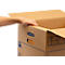 Umzugsbox SmoothMove FastFold Standard, C-Welle-Wellpappe, Tragegriffe, H 270 x B 320 x T 470 mm, 39 L, 10 Stück, braun