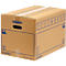Umzugskarton SmoothMove Standard, 2-lagige Wellenpappe, Beschriftungsfeld, 350 x 350 x 550 mm, 67 L, 10 Stück