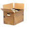 Umzugskarton SmoothMove Standard, 2-lagige Wellenpappe, Beschriftungsfeld, 350 x 350 x 550 mm, 67 L, 10 Stück