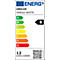 EU-Energieetikett für Unilux Omega White mit Effizienzklasse B und 12 kWh/1000h Verbrauch.
