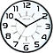 Unilux POP Wanduhr schwarz, Durchmesser: 30,5 cm, Quarzuhrwerk, leise schleichende Zeiger, Batterie inklusive