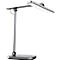 Unilux PURELINE LED-bureaulamp, dimbaar, 3000K/4000K/5700K, lichtsterktesensor, scharnierarm, metaalgrijs