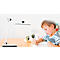 Unilux PURELINE LED-bureaulamp, dimbaar, 3000K/4000K/5700K, lichtsterktesensor, scharnierarm, wit