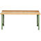 Unité de base pour établi TOP, version de base, vert, l. 2000 mm 