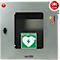 Universal Defibrillator-Außenwandkasten, klimatisiert, beleuchtet mit Alarm, IP54, B 400 mm x T 200 mm x H 400 mm