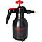 Schwarze Drucksprühflasche mit rotem Pumpknopf und Griff. Aufschrift: KS TOOLS, 1L und 150.8251.