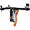 Schwarzes Werkzeug mit Hebevorrichtung und orangefarbenem Gurt. Aufschrift: KS TOOLS.