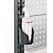 Universalhalter für Arbeitstische/Tischaufbauten AST31, geschlossen, bis 5 kg, Kunststoff, schwarz