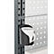 Universalhalter für Arbeitstische/Tischaufbauten AST31, geschlossen, bis 5 kg, Kunststoff, schwarz