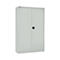Universalschrank, Stahl, abschließbar, T 400 x H 1935 x B 1200 mm, 5 OH, lichtgrau/lichtgrau
