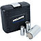 Universele dopsleutelkoffer PROJAHN, 3-delig, 1/4” en 3/8' en 1/2', kunststof box
