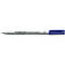 Universele stift STAEDTLER Lumocolor, F, WL, blauw, 10 stuks