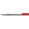 Universele stift STAEDTLER Lumocolor, M, WL, rood, 10 st.