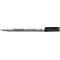 Universele stift STAEDTLER Lumocolor, M, WL, zwart, 10 st.