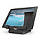 Universele tablethouder Compulocks, horizontale montage, met zekeringskabel, aluminium, zwart