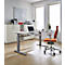 Unterbauschublade OrgaWork, Soft-Close-Einzug, abschließbar, B 430 x T 410 H 70 mm, weiß