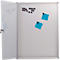 Update Display binnenvitrine, afsluitbaar, magnetische achterwand, aluminium frame, zilver, 4 x DIN A4