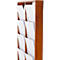 Update Display brochurehouder WoodMagazine, wandmodel, enkelzijdig, hout en acrylglas, beuken, 10 A4-compartimenten per stuk