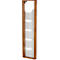 Update Display brochurehouder WoodMagazine, wandmodel, enkelzijdig, hout en acrylglas, beuken, elk 5 A4-compartimenten