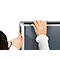 Update Display cadre à clipser HardLine, DIN A4, L 243 x P 13 x H 330 mm, profil plat, changement rapide de poster, polyvalent, noir