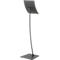 Update Display informatiestandaard concaaf, gebogen ontwerp, poedercoating, DIN A3, zwart