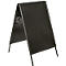 Update Display Kundenstopper Indoor BLACK, DIN A1, Klapprahmen, Aluminium, pulverbeschichtet, schwarz