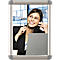 Update Display Opti Frame, DIN A4, 25 mm profiel, Rondo, aluminium, zilver