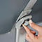 Update Display Panneau d'information Rondo, DIN A3, cadre pliable 25 mm, format vertical ou horizontal, argenté
