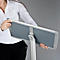 Update Display Panneau d'information Rondo, DIN A3, cadre pliable 25 mm, format vertical ou horizontal, argenté