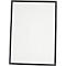 An empty white frame with a dark frame.