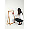 Update Display Tableau d'information FLOOR, magnétique, tableau blanc, support dorsal rabattable, bois de pin, 440 x 770 mm