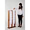 Update Display vloerstandaard WoodMagazine, 20 DIN A4, dubbelzijdig, beukenhout, acrylglas, vrijstaand, beuken