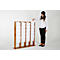 Update Display vloerstandaard WoodMagazine, 40 x DIN A4, dubbelzijdig, beukenhout, acrylglas, vrijstaand, beuken