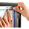 Update Display WindPro LED Kundenstopper Economy, DIN A1, wasserfest, regulierbare Helligkeit, schwarz