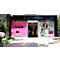 Update Displays Staffelei, höhenverstellbar, Aluminium, faltbare Füsse, B 536 x T 309 x H 1500 mm, grau