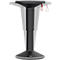 UPis1 in hoogte verstelbare kruk, Ø 330 x H 450 - 630 mm, zwart