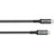 USB 2.0 oplaad-/datakabel Good Connections, USB-C naar USB-C, vermogen 240 W, tot 480 Mbit/s, lengte 2 m, zwart