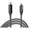 USB 2.0 oplaad-/datakabel Good Connections, voor iPhone/iPad/iPod, MFI-gecertificeerd, USB-C naar Lightning-connector, 18 W, tot 480 Mbit/s, lengte 0,5 m, zwart