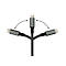 USB 4.0 Lade/-Datenkabel Good Connections, USB-C an USB-C, Leistung 240 W, bis 40 Gbit/s, Länge 0,5 m, schwarz