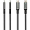 USB 4.0 Lade/-Datenkabel Good Connections, USB-C an USB-C, Leistung 240 W, bis 40 Gbit/s, Länge 1,8 m, schwarz