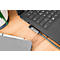 USB 4.0 Winkeladapter Good Connections, USB-C an USB-C, Leistung 240 W, bis 40 Gbit/s, bis 8K, links & rechts einsteckbar, Aluminium, anthrazit