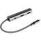 USB-C Hub Good Connections, 3er-Port mit 1 x HDMI, 1 x USB-C, 1 x USB 3.0 A, anthrazit