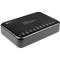 USB-Desktop-Schnellladestation Good Connections, 10er-Port mit 10 x USB-A, Leistung 120 W, schwarz