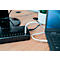 USB-Desktop-Schnellladestation Good Connections, 10er-Port mit 10 x USB-C, Leistung 200 W, schwarz