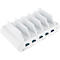 USB desktop snellaadstation Good Connections, 10-poorts met 5 x USB-C + 5 x USB-A, vermogen 110 W, wit
