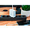 USB-Schnellladegerät Good Connections, mit GaN-Technologie, 3er-Port mit 2 x USB-C + 1 x USB-A, Leistung 100 W, weiß