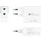 USB snellader Good Connections, met GaN-technologie, 1 poort met 1 x USB-C, vermogen 140 W, incl. laadkabel, wit