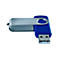 USB-Stick, 16GB, Blau, Standard, Auswahl Werbeanbringung optional