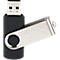 USB-Stick 2.0 Modell C5, 8 GB, schwarz